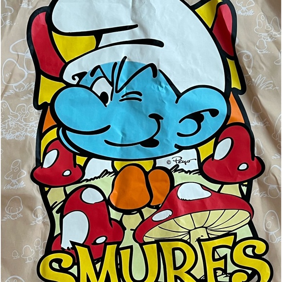 NWT🥼  Smurfs Hooded Anorak / Windbreaker Jacket SZ-M - Picture 5 of 16